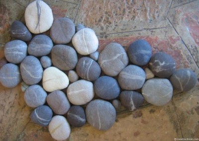 Kamene ako interiérové ​​doplnky