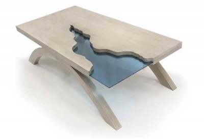 Grand Canon - dizajnový stôl od Amit Apel