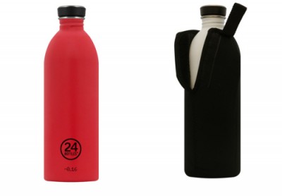 Fľaše 24Bottles dostanete v objeme pol litra a 1 liter. Zaobstarať si možno aj termoobal, ktorý udrží váš nápoj vo fľaši teplý až 4 hodiny.