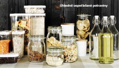 Úhľadné usporiadanie potravín od IKEA