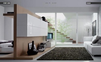 Moderná obývacia izba Design Company je inšpirujúca