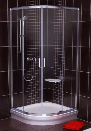 sprchový kút je vhodný do malej kúpeľne; zdroj: topkoupelny.cz