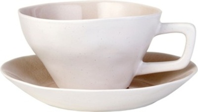 Porcelánový staroružový hrnček s tanierikom AMÉLIE vyjde na 17 €